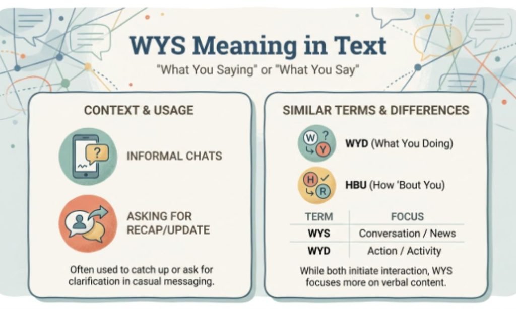 WYS Meaning in Text