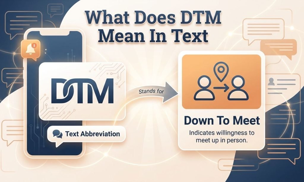 What Does DTM Mean In Text