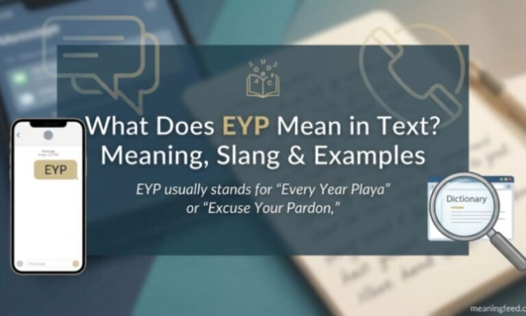 What Does EYP Mean in Text? Meaning, Slang & Examples (2026)