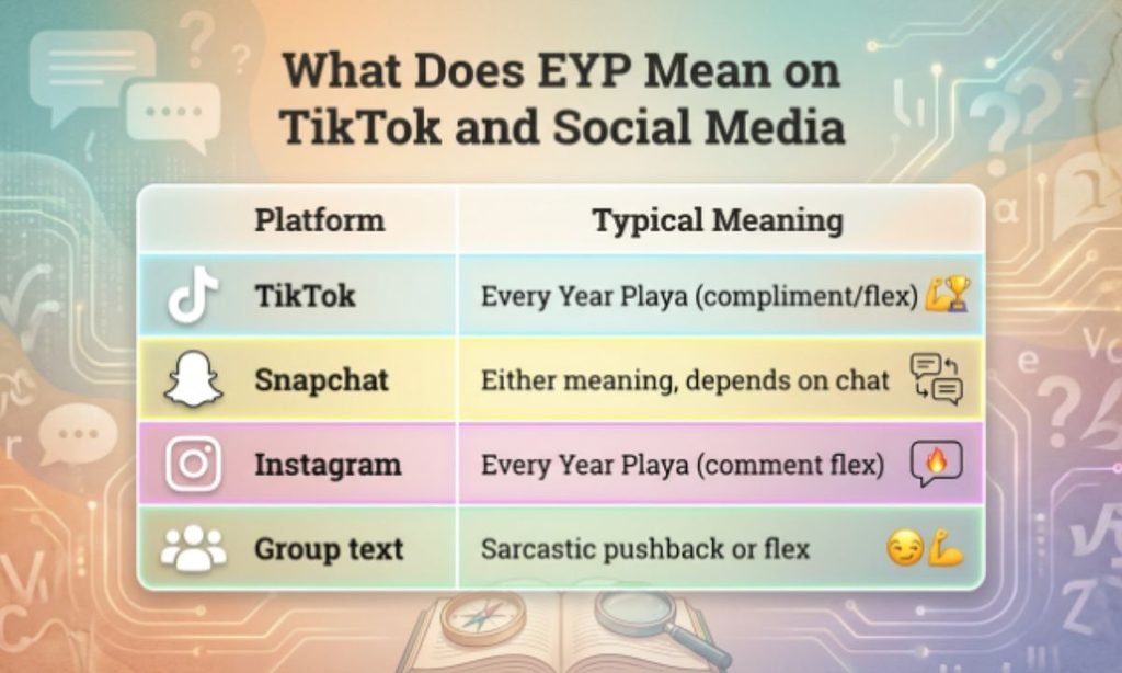 What Does EYP Mean on TikTok and Social Media