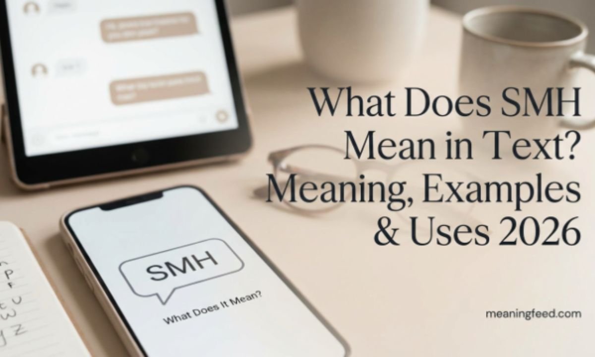 What Does SMH Mean in Text? Meaning, Examples & Uses 2026