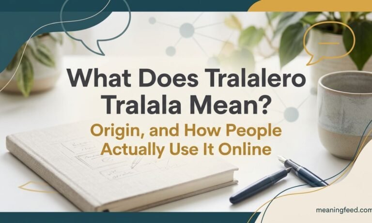 What Does Tralalero Tralala Mean? Origin, and How People Actually Use It Online