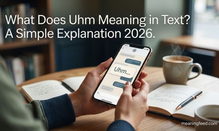 What Does Uhm Meaning in Text? A Simple Explanation 2026