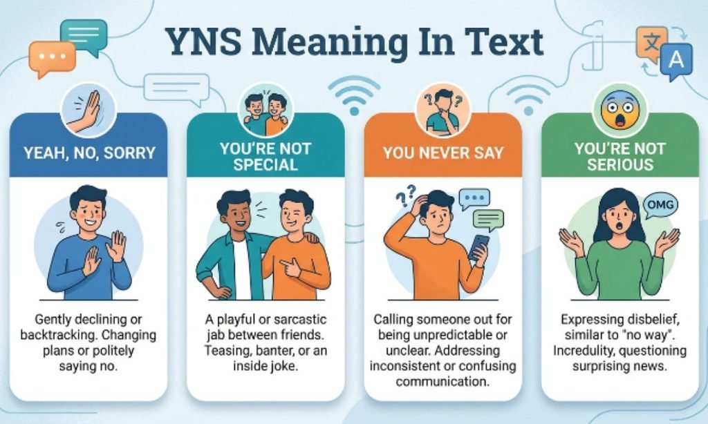 YNS Meaning In Text