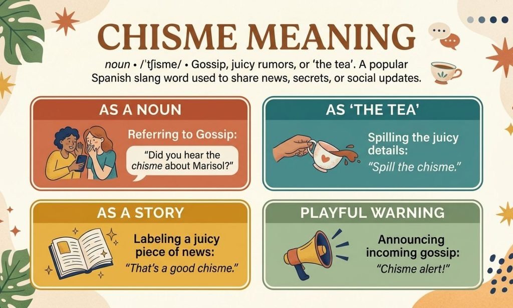 Chisme Meaning
