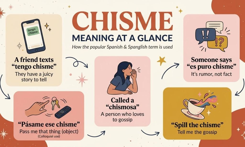 Chisme Meaning at a Glance