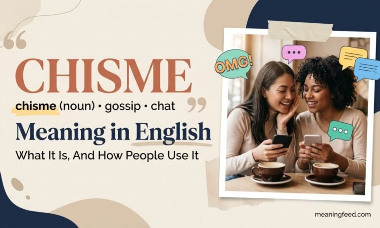 Chisme Meaning in English: What It Is, And How People Use It