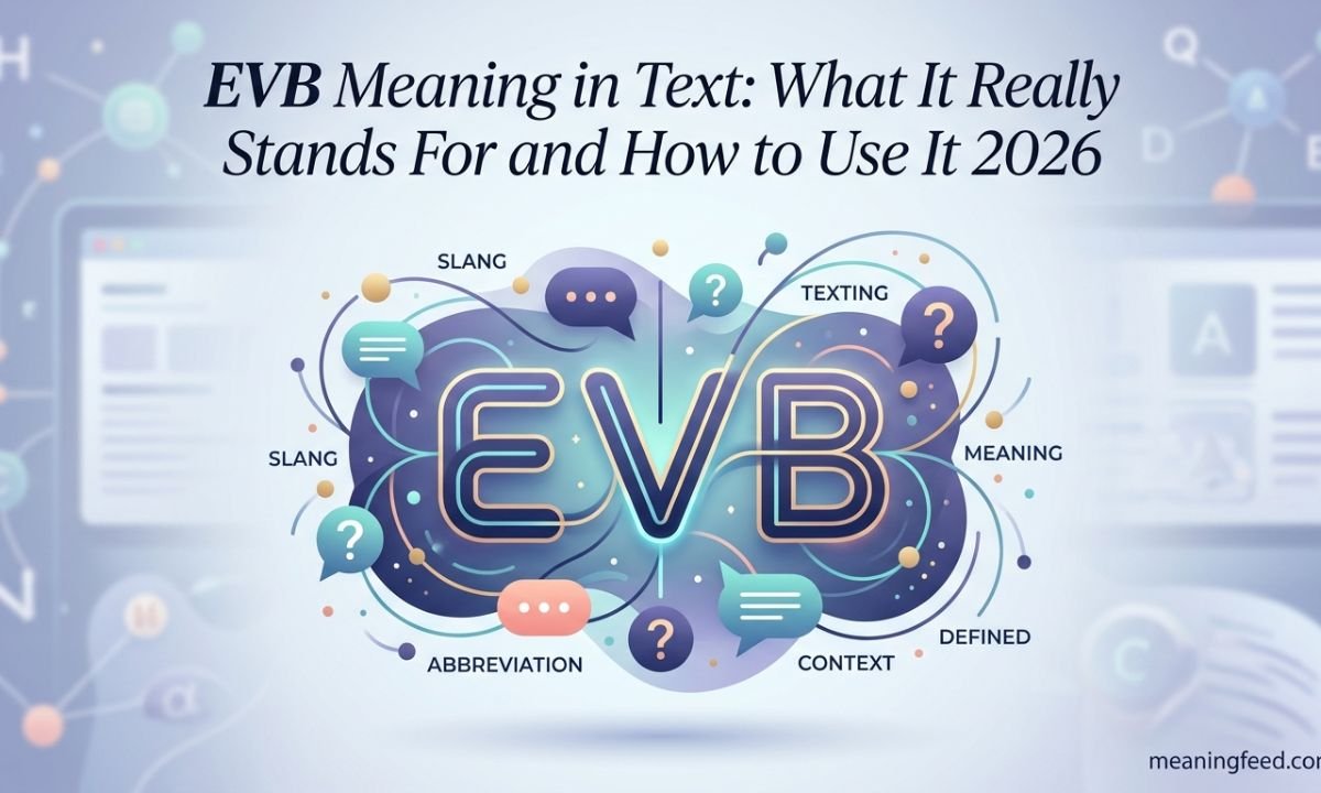 EVB Meaning in Text: What It Really Stands For and How to Use It 2026