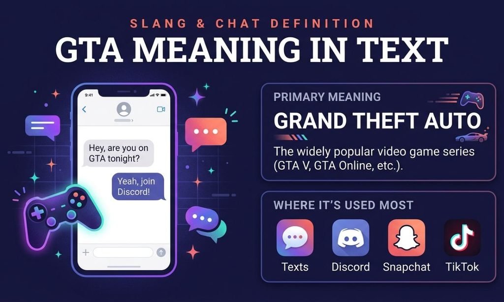 GTA Meaning in Text