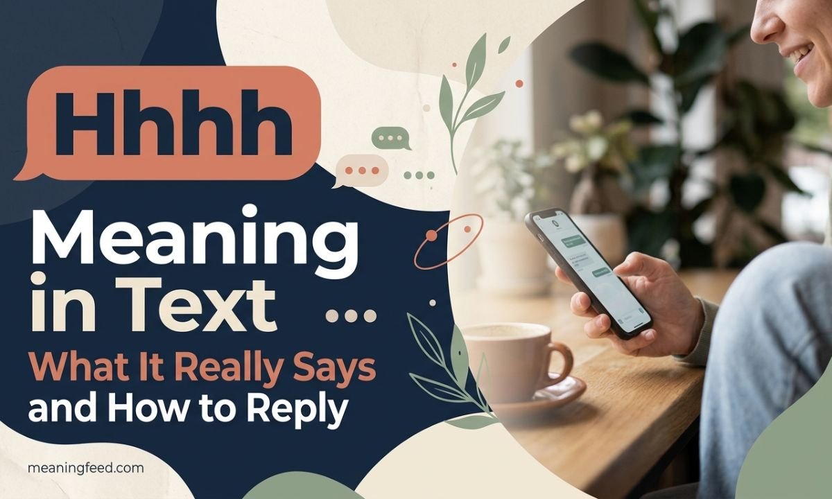 Hhhh Meaning in Text: What It Really Says and How to Reply