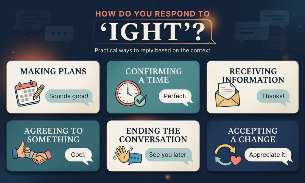 How Do You Respond to Ight