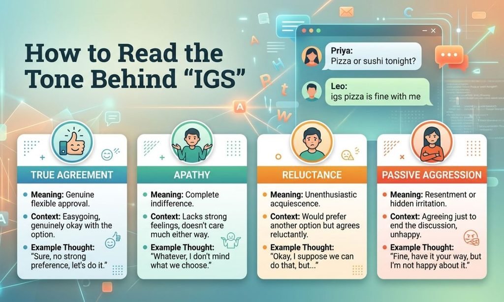 How to Read the Tone Behind IGS