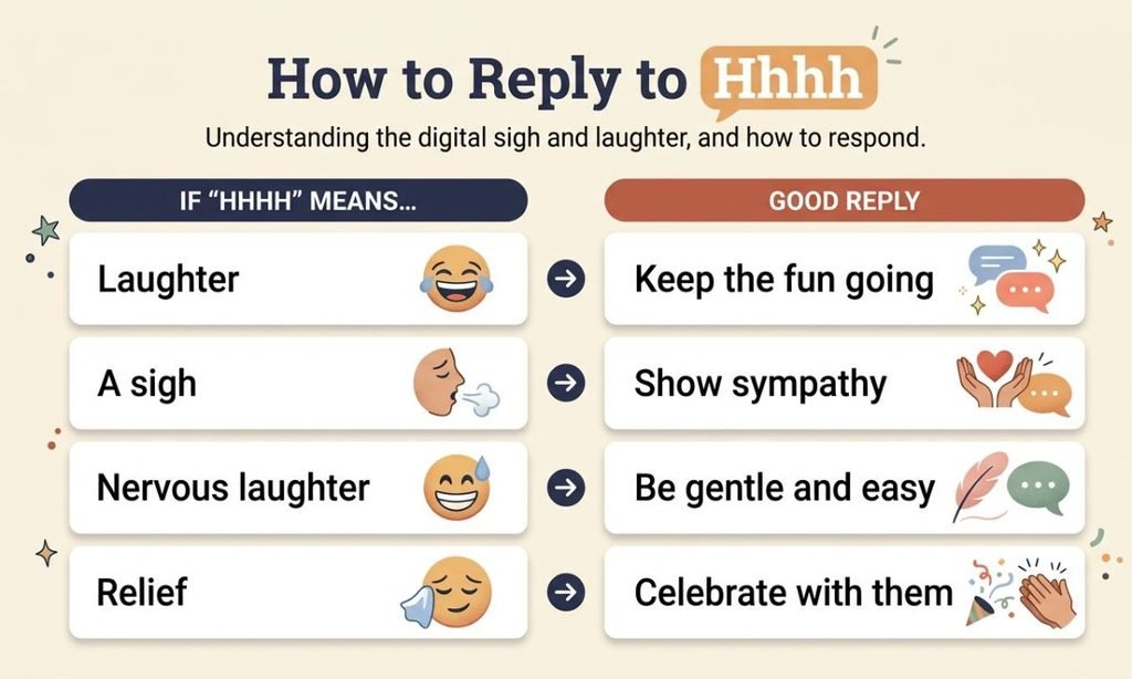 How to Reply to Hhhh