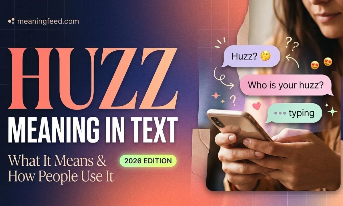 Huzz Meaning in Text: What It Means and How People Use It 2026