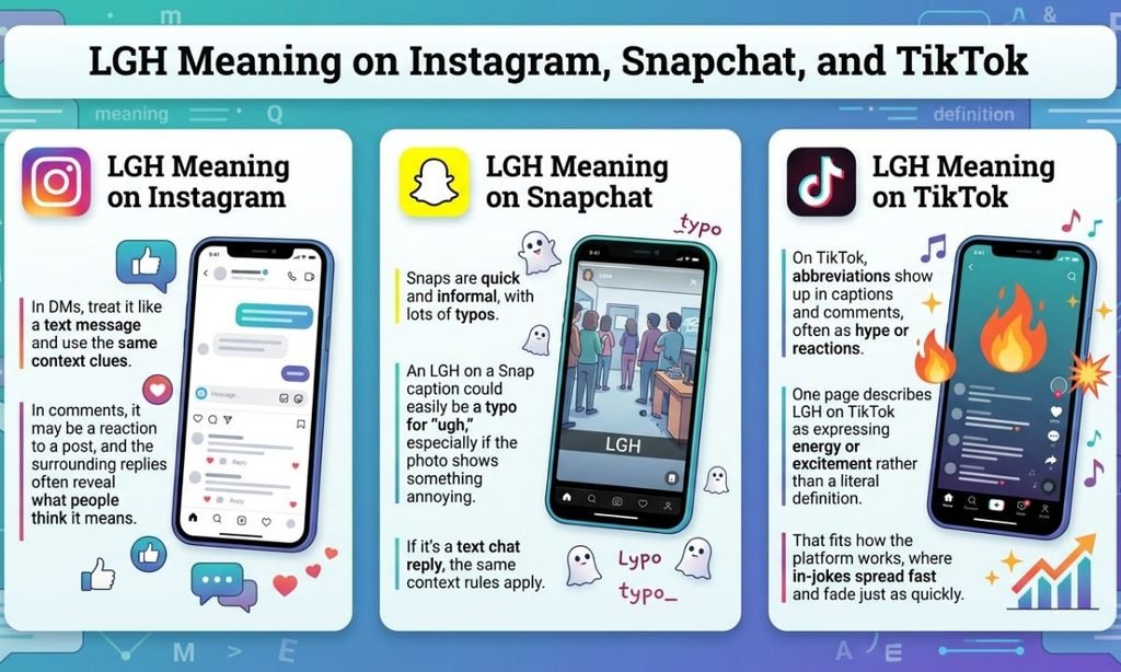 LGH Meaning on Instagram, Snapchat, and TikTok