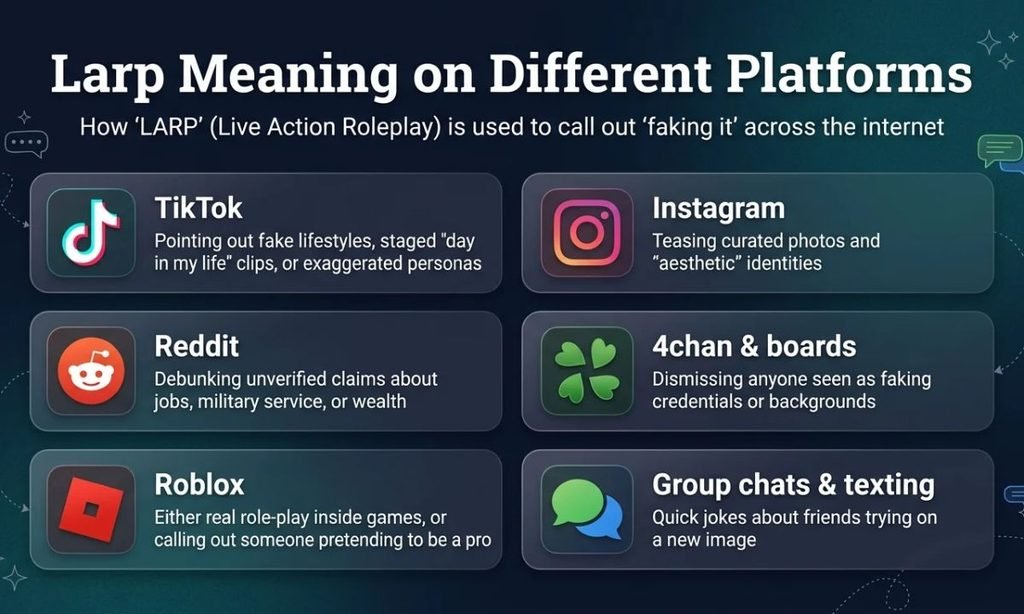 Larp Meaning on Different Platforms