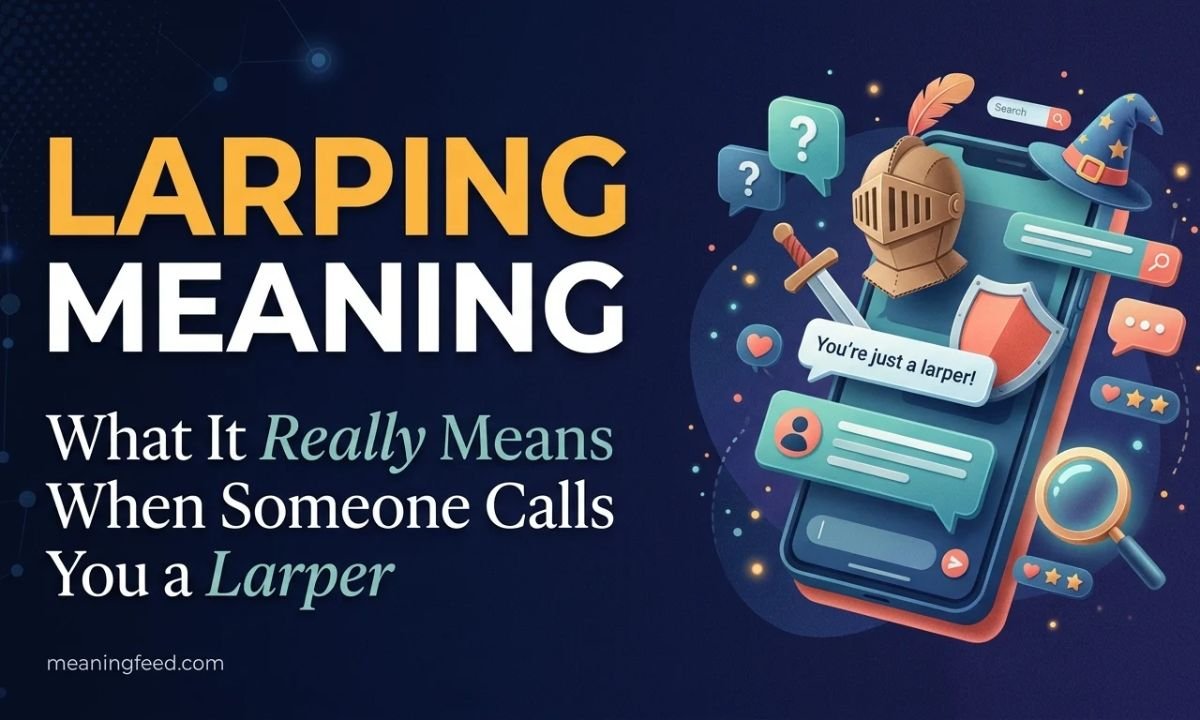 Larping Meaning: What It Really Means When Someone Calls You a Larper