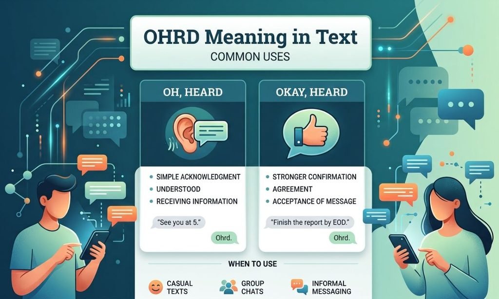 OHRD Meaning in Text