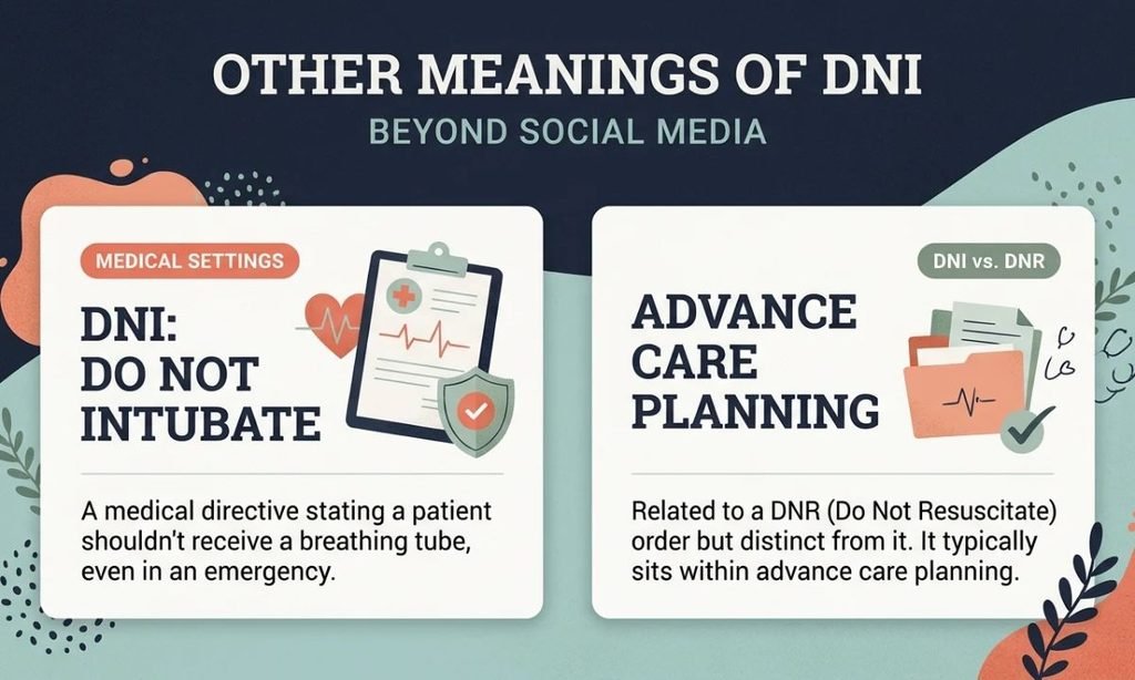Other Meanings of DNI Beyond Social Media