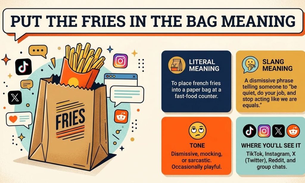 Put the Fries in the Bag Meaning