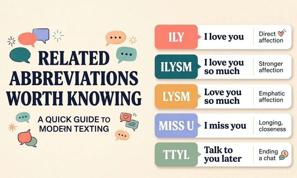 Related Abbreviations Worth Knowing