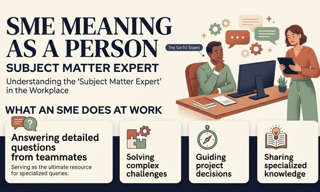 SME Meaning as a Person