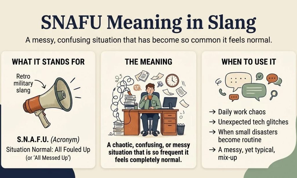 Snafu Meaning in Slang