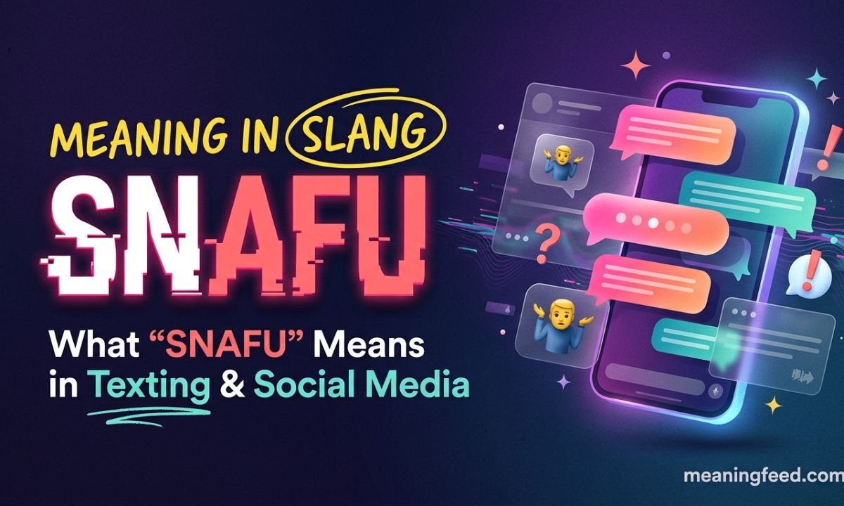 Snafu Meaning in Slang: What “SNAFU” Means in Texting & Social Media