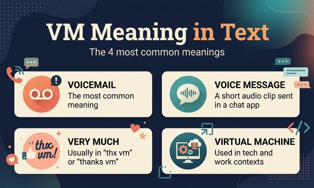 VM Meaning in Text