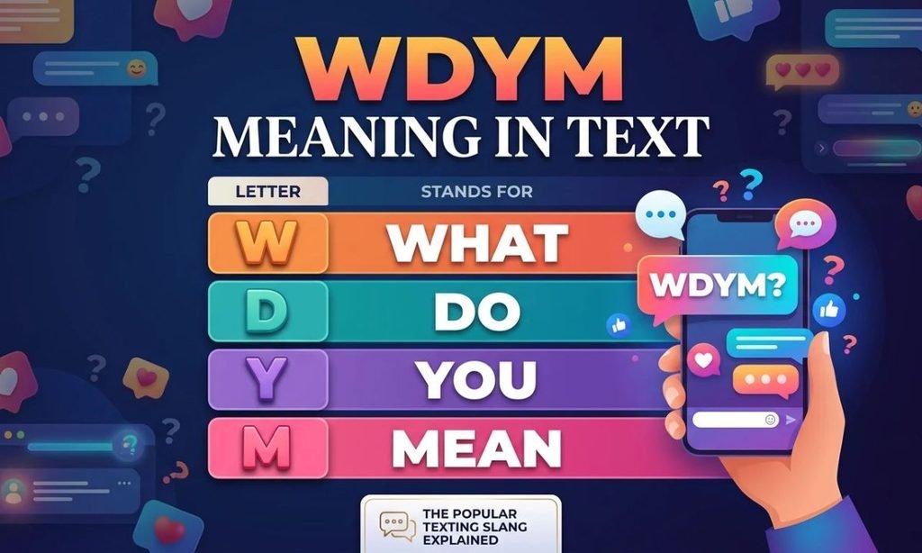 WDYM Meaning in Text