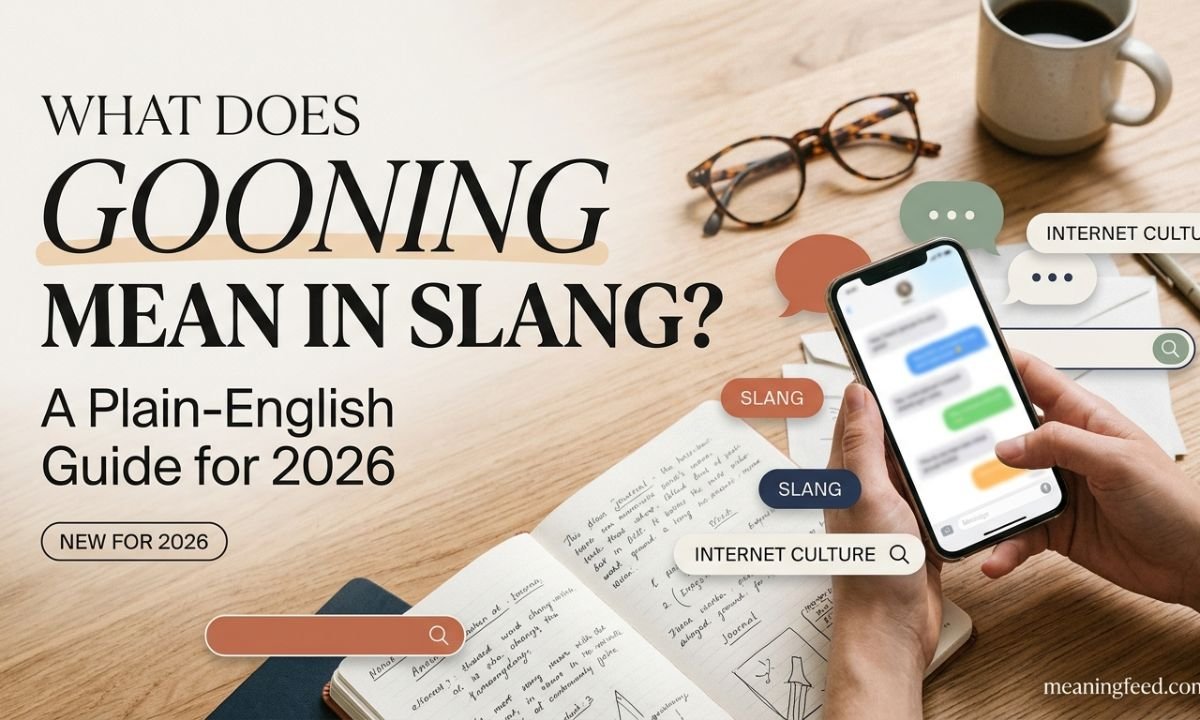 What Does Gooning Mean in Slang? A Plain-English Guide for 2026