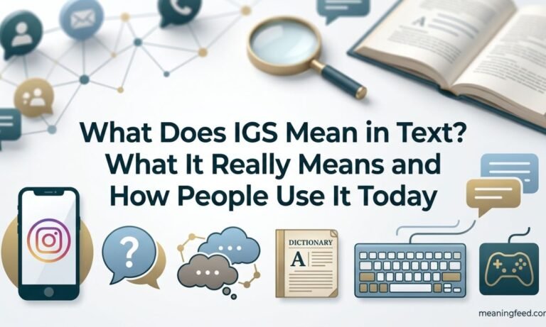 What Does IGS Mean in Text? What It Really Means and How People Use It Today