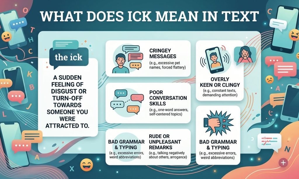 What Does Ick Mean in Text
