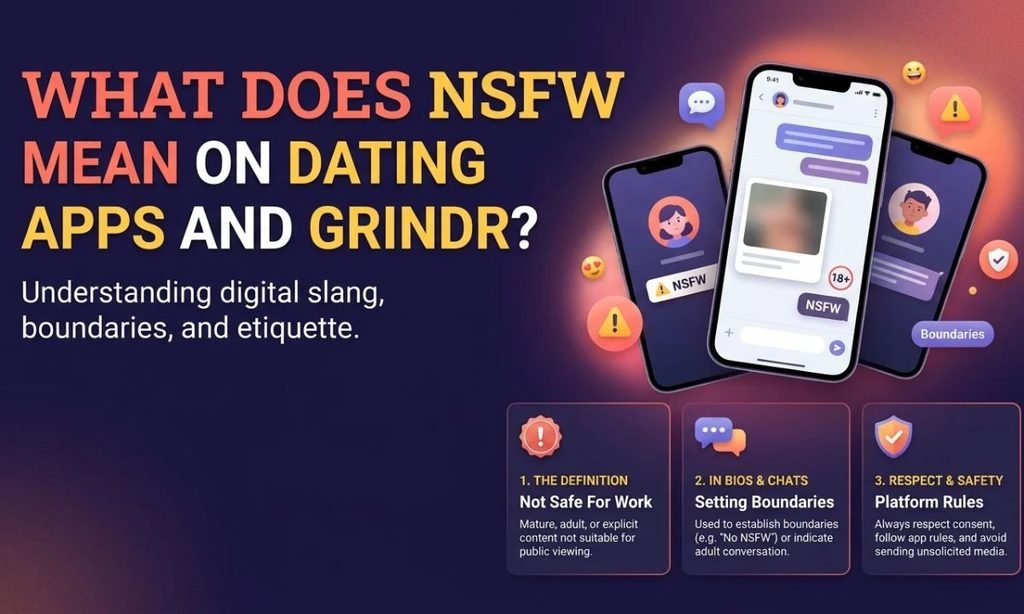 What Does NSFW Mean on Dating Apps and Grindr