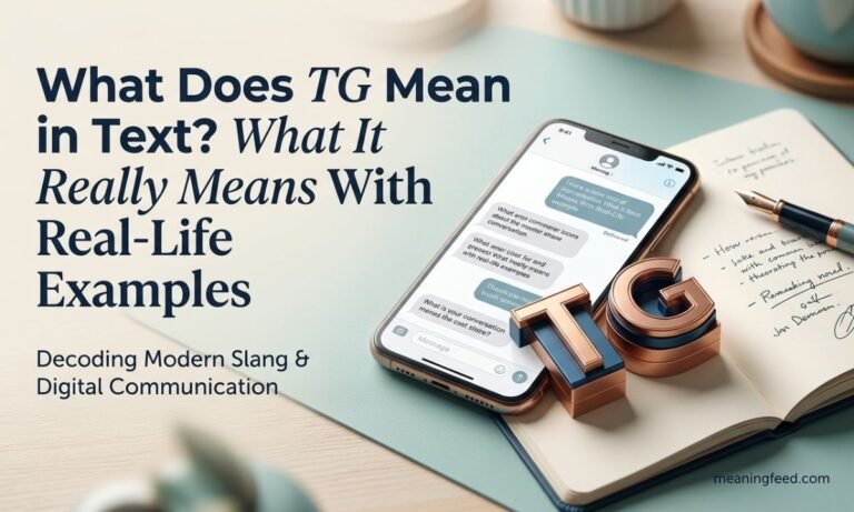 What Does TG Mean in Text? What It Really Means With Real-Life Examples