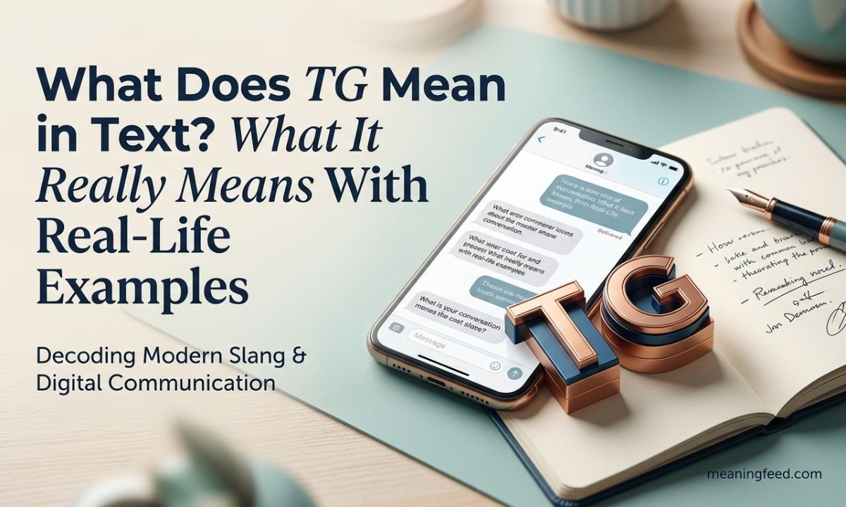 What Does TG Mean in Text? What It Really Means With Real-Life Examples