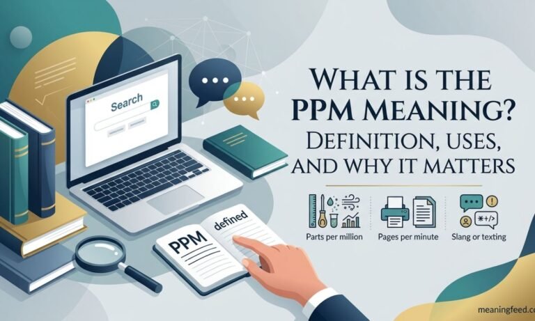 What Is the PPM Meaning? Definition, Uses, and Why It Matters