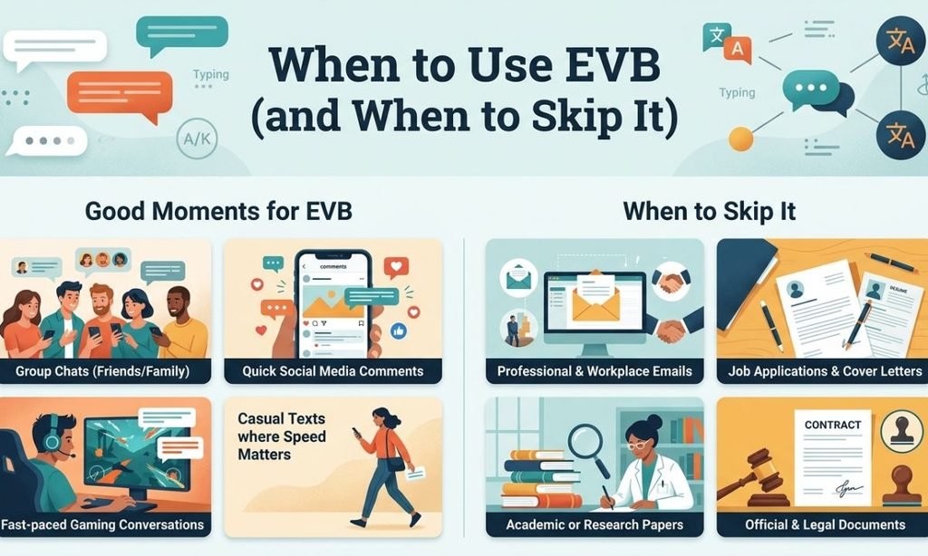 When to Use EVB and When to Skip It