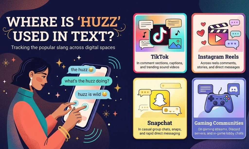 Where Is Huzz Used in Text