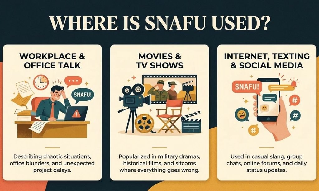 Where Is SNAFU Used