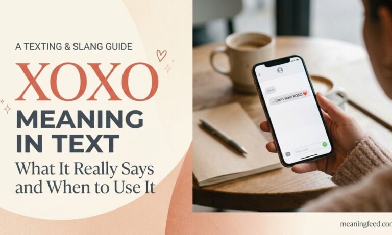 XOXO Meaning in Text: What It Really Says and When to Use It